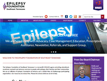 Tablet Screenshot of epilepsy-setn.org